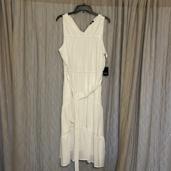 Vera Wang | Dresses | Vera Wang Sundress White | Poshmark